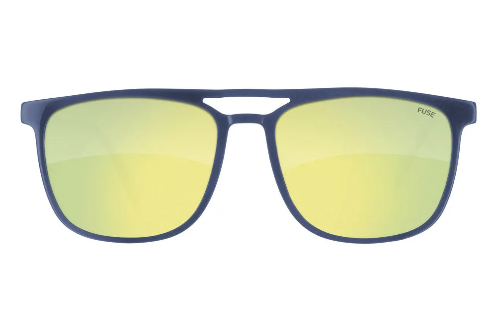 Fuse Long Point Sunglasses | Gloss Blue