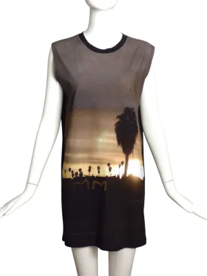 MM6- NWT Graphic Print Jersey Dress, Size 6